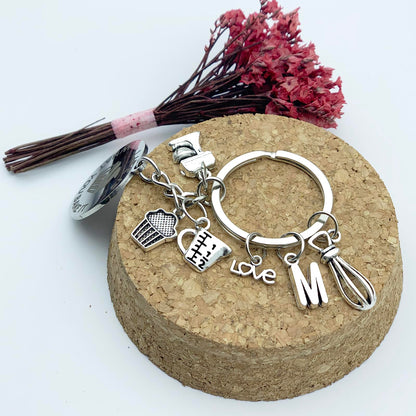 Baking Gifts for Lovers & Chefs - Cupcake Keychain & Graduation Kitchen Presents