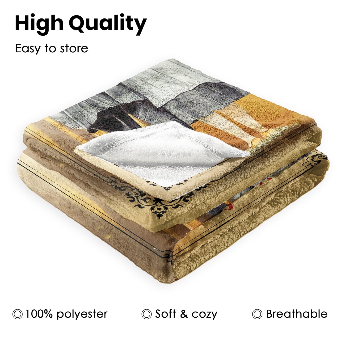 Mother's Day Wife Gift from Husband - Gift for My Wife Mothers Day - Wedding Anniversary Romantic Gift for Women Her - Gifts for Wifes Birthday - to My Wifes Throw Blanket 60 x 50 inch
