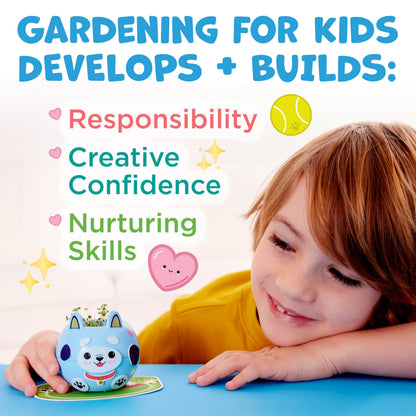 Creativity for Kids Plant-A-Pet: Puppy Toys for Girls - Mini Gifts for Girls, Arts and Crafts for Kids, DIY Activity Set & Spring Crafts (Ages 6+)