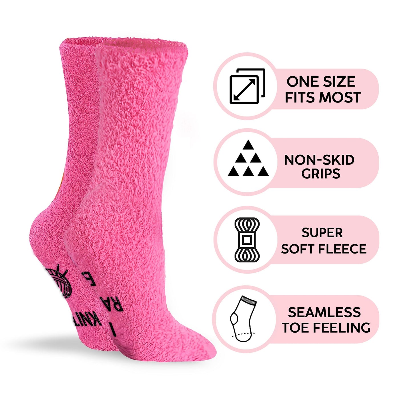 Knitting Accessories - Unique Grandma Socks as Gift for Women Who Have Everything, Ideal Gifts for People Who Love Knit or Crochet, Perfect for Grandma, Knitters, and Crocheters