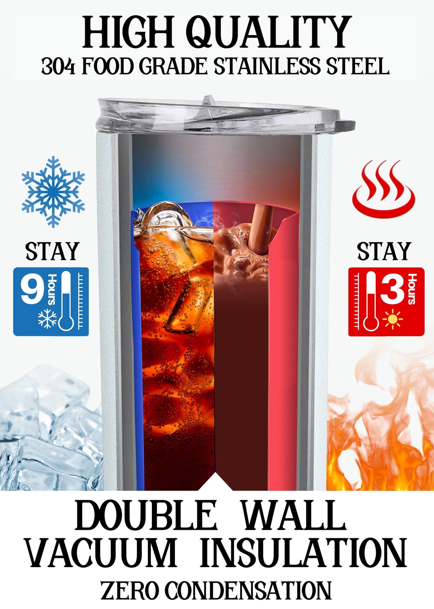 Onebttl Cheer Coach Gifts - 20oz/590ml Stainless Steel Skinny Insulated Tumbler With Straw, Lid - Gift for Cheerleading or Cheerleader Coach, Women, Her, Female