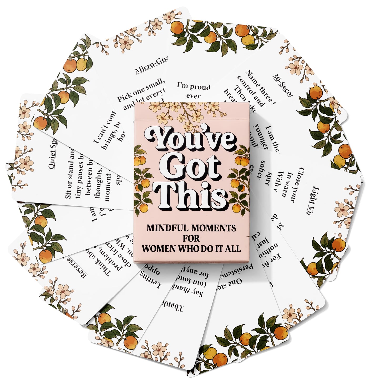 Positive Affirmations Cards For Women Who Do It All - Daily Affirmations & Mindfulness Exercises - Inspirational Gifts For Women - Positive Affirmations Cards & Stress Relief - 50 Prompts & Micro-Meditations