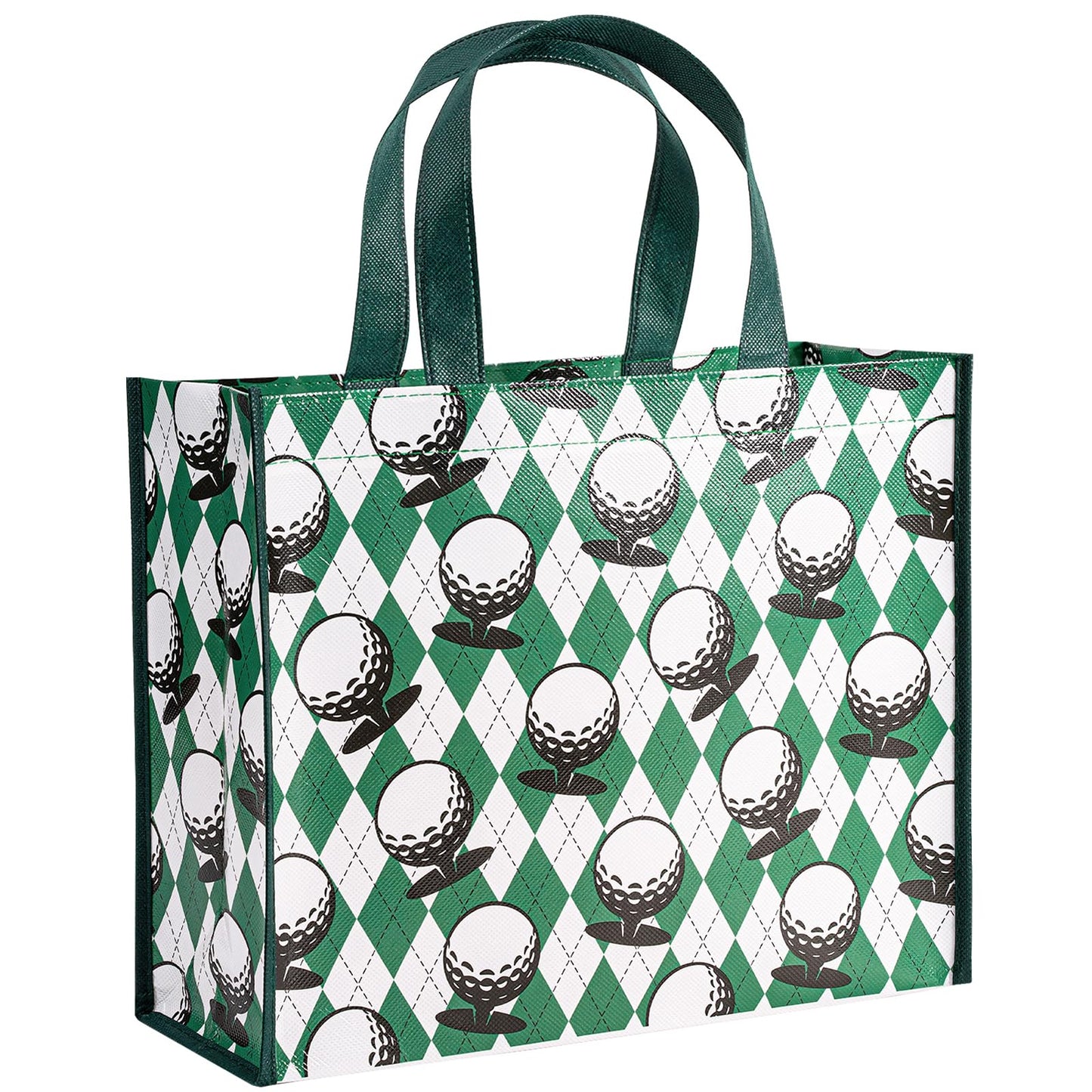 Loveinside 13" Large Sports Reusable Gift Bag, Recycled Party Favor Gift Bag for Kids Boys, Birthday, 13" x 5" x 10", 1 Pcs