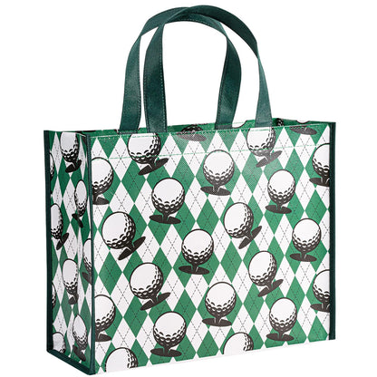 Loveinside 13" Large Sports Reusable Gift Bag, Recycled Party Favor Gift Bag for Kids Boys, Birthday, 13" x 5" x 10", 1 Pcs