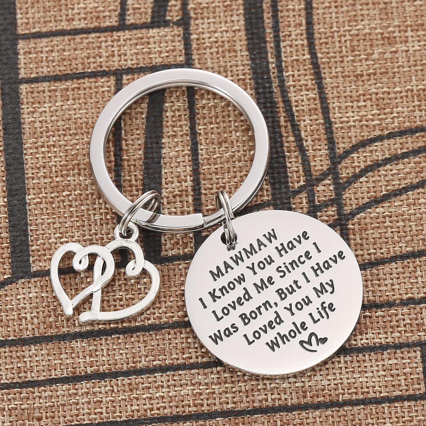 Kivosliviz Mawmaw Keychain Gifts for Women Her Maw Maw Key Chains Worlds Greatest Best Mammaw Ever Jewelry Mamaw Keyring Mawmaw Keychain