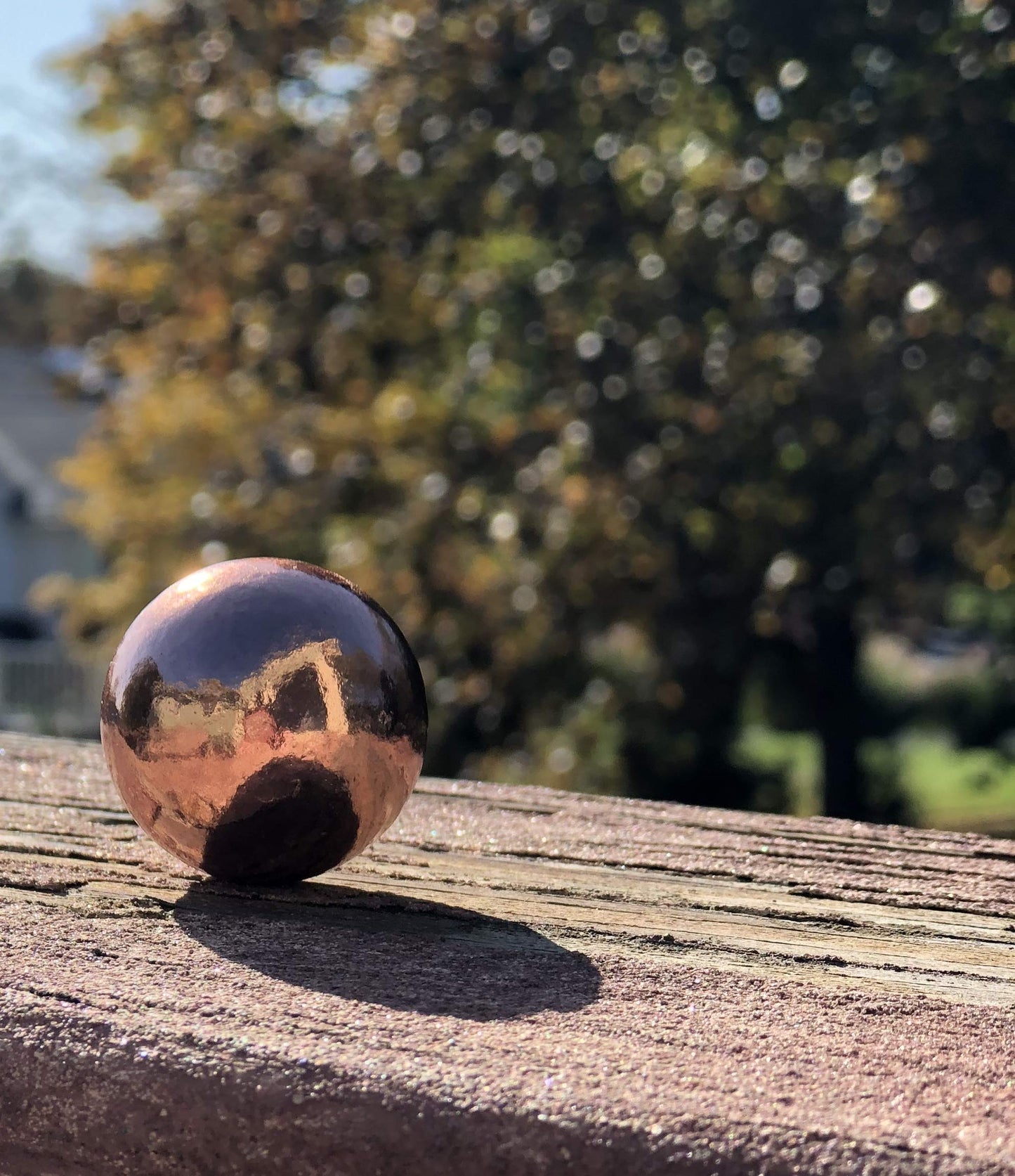 Unique Metals Pure Copper Sphere 1-1/8" - for Healing, Decorative Use or Grounding and Alchemical Magic