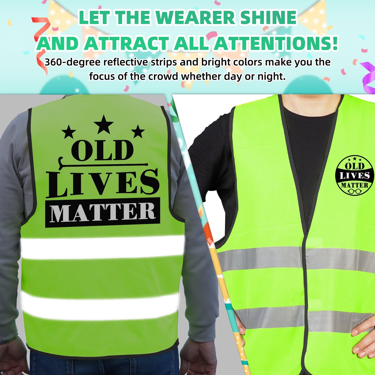 Giftota Idea Vest Gifts Decorations Clothing - Sign HERE Birthday Vest Gifts - Funny Party Decoration for Family, Friend