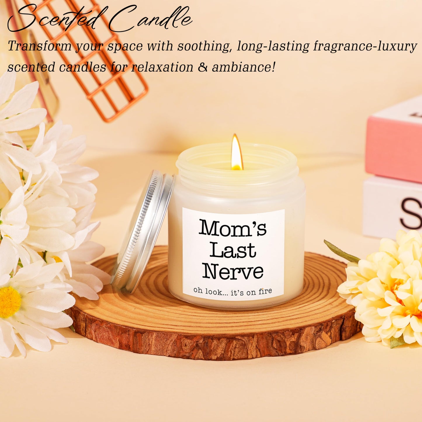 DOGMEM Mom Gifts, Mom Birthday Gift Ideas Basket for Moms Mama Mother from Daughter Son Child, Best Mom Ever Gifts, New Moms Gift