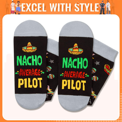 HAPPYPOP Gifts for Coach Boss Cop - Artist Lawyer Police Firefighter Socks for Men Women