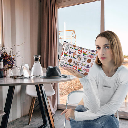Zuo Bao ASL Gifts ASL Teacher Cosmetic Bag ASL Awareness Hand Sign Gift ASL Support Gift Deaf Pride Gift Deaf Community (ASL)