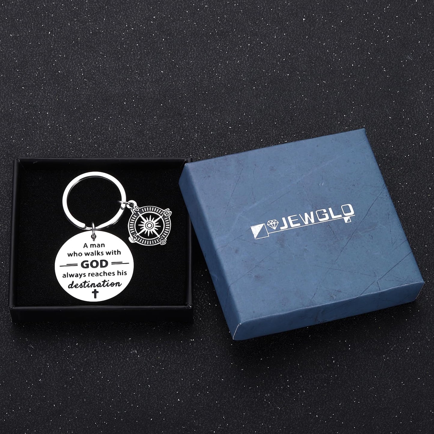 Baptism Gifts for Men & Boys - Catholic Gifts for Men Boy Baptism Gift Keychains Easter Basket Stuffers Christian Gift for Mens Catholic Confirmation Gif T for Teenage Boys Adults Faith Based Giftt