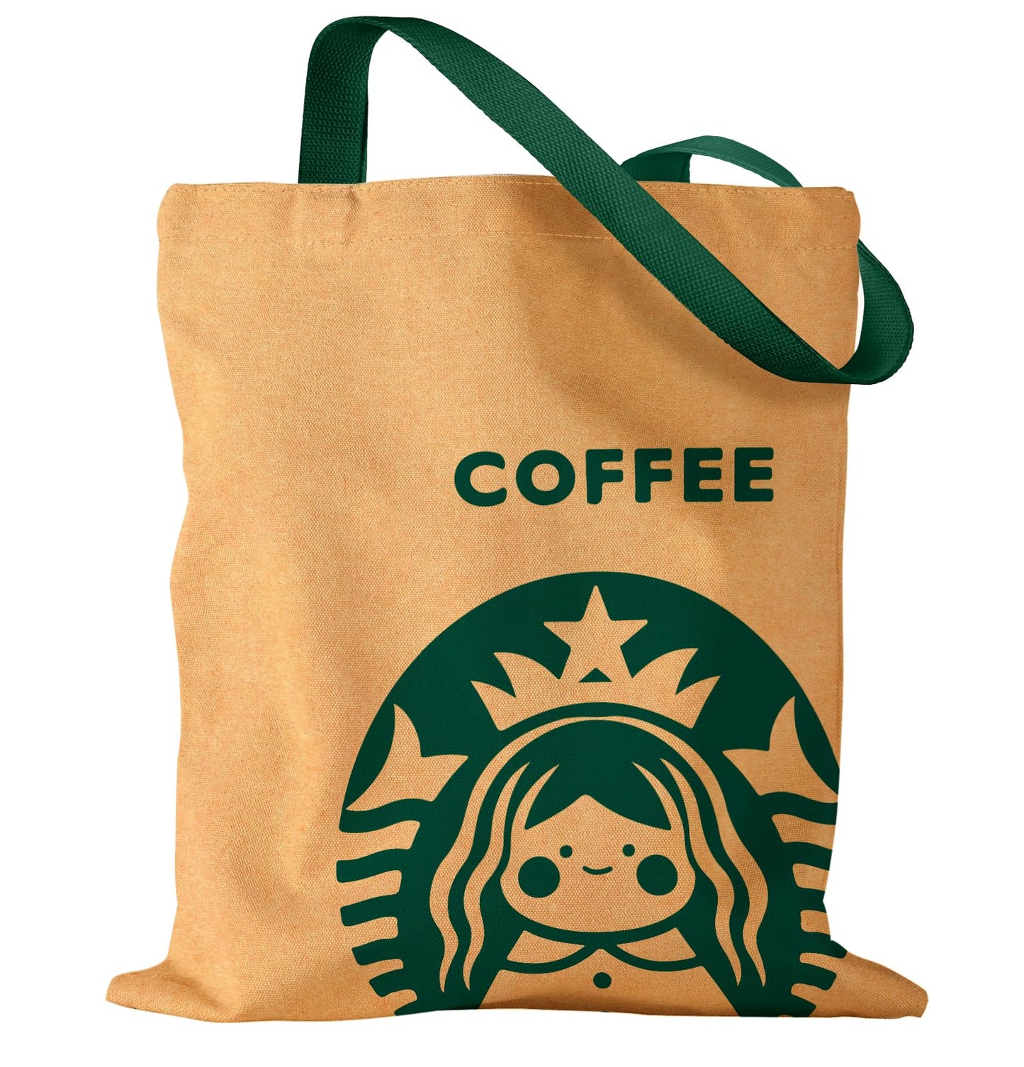 Miss Adola Aesthetic Canvas Tote Bag - Reusable Shoulder Tote Bag for Women Lady Casual Vacation, Shopping, Work, Gym