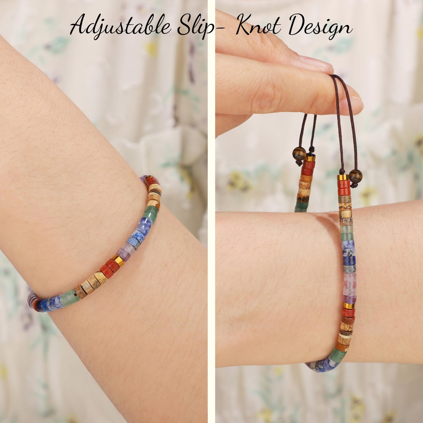 JoycuFF Inspirational Gifts for Women Get Well Soon Thinking of you Gift for Women Healing Natural Stone Bracelets