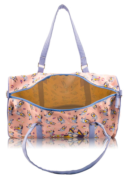 Stitch, Minnie, Mickey, Pooh, Harry Potter, or Jack Skellington 16" Leather Mini Travel Bag, Duffle Bag, Overnight Bag