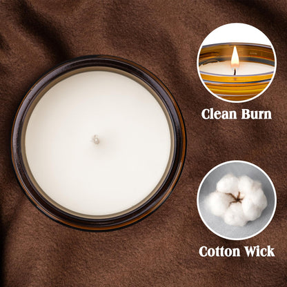 Homsolver 40th Birthday Gifts Women Men, Happy 40th Birthday Decorations Candles Gift for Her Him, Funny 40 Years Old Ideas -Lavender Scented Candle