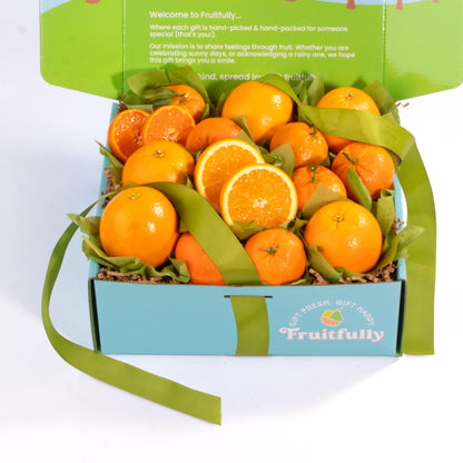California Citrus Duet Gift Box for Lunar New Year, Birthday, Thank You, Get Well