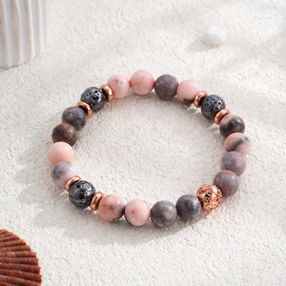 Sanyaa 30th 40th 50th 60th 65th 70th 75th 80th Birthday Gifts for Women Bracelets 50 60 65 70 Year Old Natural Stones Happy Birthday Bracelets for Women