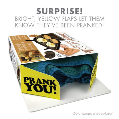 Prank-O Wake & Bake Prank Gift Box, Wrap Your Real Present in a Funny Authentic Prank-O Gag Present Box | Novelty Gifting Box for Pranksters