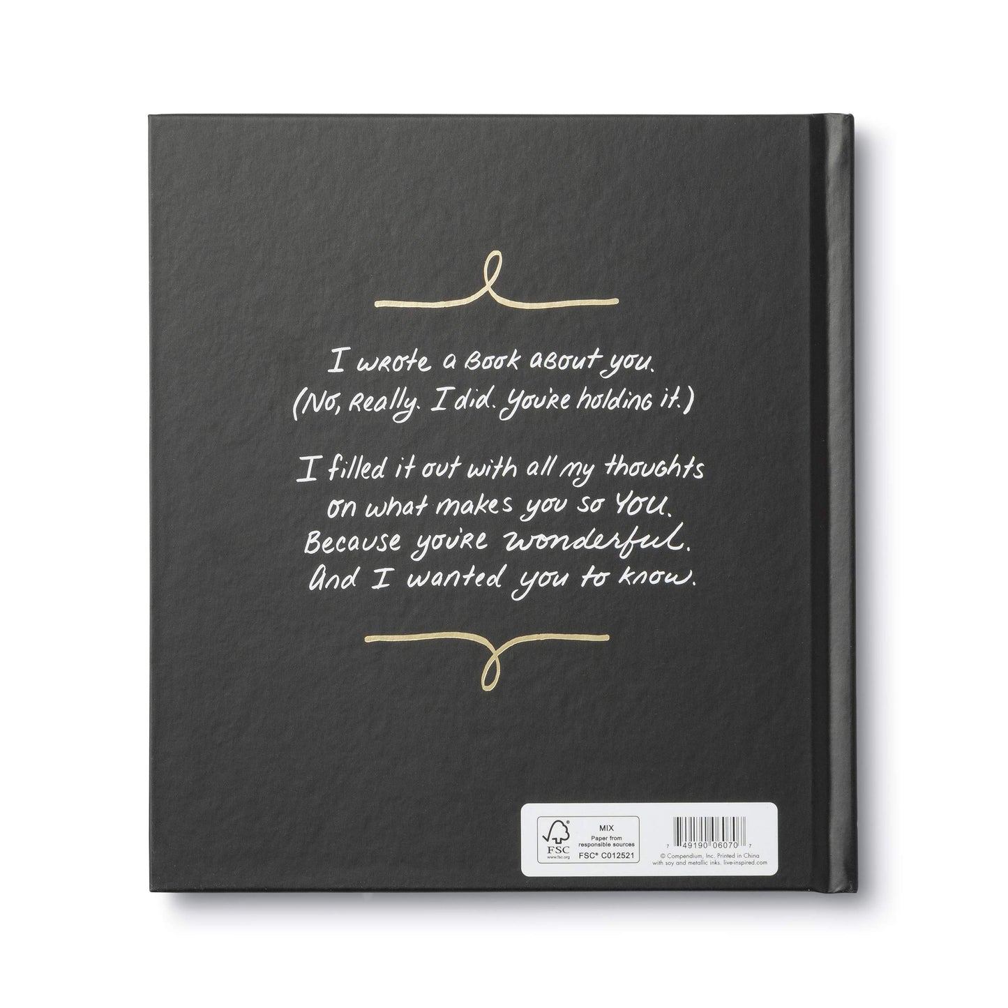 I Wrote a Book About You — A fun, fill-in-the-blank book.
