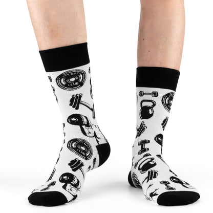 Moyel Funny Novelty Socks for Men Fun Golf Pickleball Socks Fun Gifts for Him Men Accessories