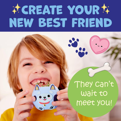 Creativity for Kids Plant-A-Pet: Puppy Toys for Girls - Mini Gifts for Girls, Arts and Crafts for Kids, DIY Activity Set & Spring Crafts (Ages 6+)