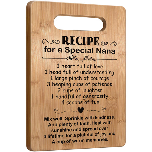 Popular Birthday Gifts for Nana, Cutting Board Gift for Nana, Cute Grandma Gifts from Grandchild, Nana Gifts for Mothers Day