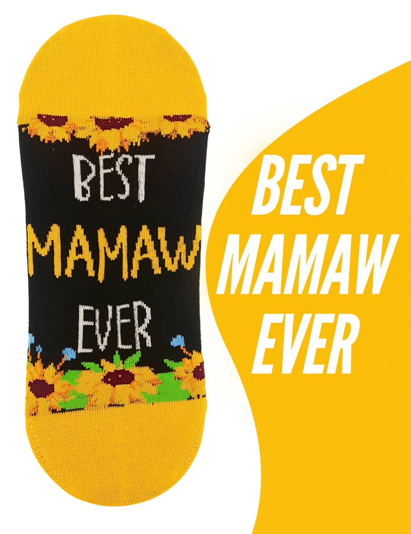 InnoBeta Mamaw Gifts, Mothers Day Gifts for Mamaw, One Size Crew Socks on Mother's Day, Christmas, Birthday
