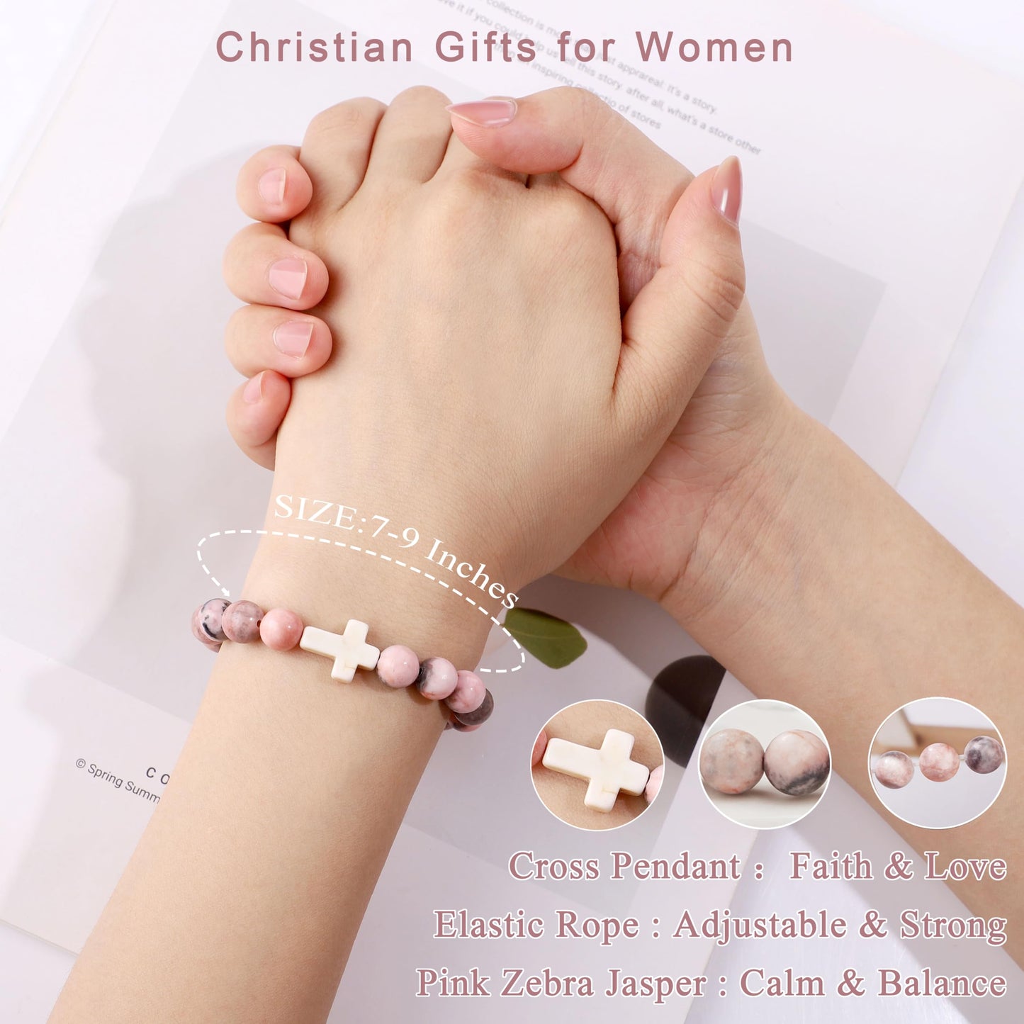 Christian Religious Gifts for Women, Christmas Birthday Gifts for Women Best Friend Sister Mom, Friendship Valentines Mothers Day Easter Ideas Present Basket of 6