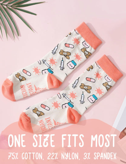 InnoBeta Physician Assistant Gifts, Gifts on Birthday and Christmas, One Size Crew Socks
