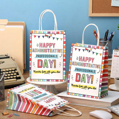 Gilprop 24 Pcs Administrative Professional Day Gifts Admin Assistant Appreciation Gifts Bags Secretary Thank You Party Favors Bags for Women Office Secretary Employee Coworker Birthday Retirement