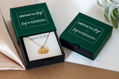 DistinctlyIvy Track Gift Necklace Runner Marathon - Gold Charm Jewelry Minimal Simple Running Shoe - Custom Chain Length She Believed - DII