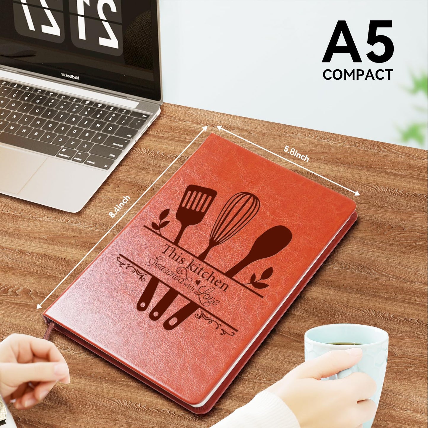 LBWCER This kitchen Seasoned Is With Love-Notebook Funny Chef Notebook Gift for Cooking Lovers Culinary School Graduation Gift (kitchen)
