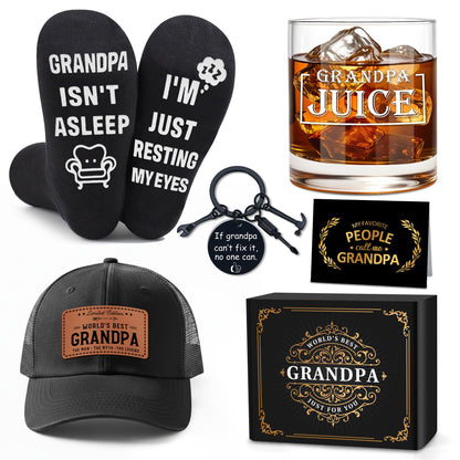 Gifts for Grandpa Birthday Grandpa Gifts for Men Funny Grandfather Gift for Best Grandpas New First Time Great Grandfather to Be Announcement Gift Grandad Happy Birthday Christmas Fathers Day Presents