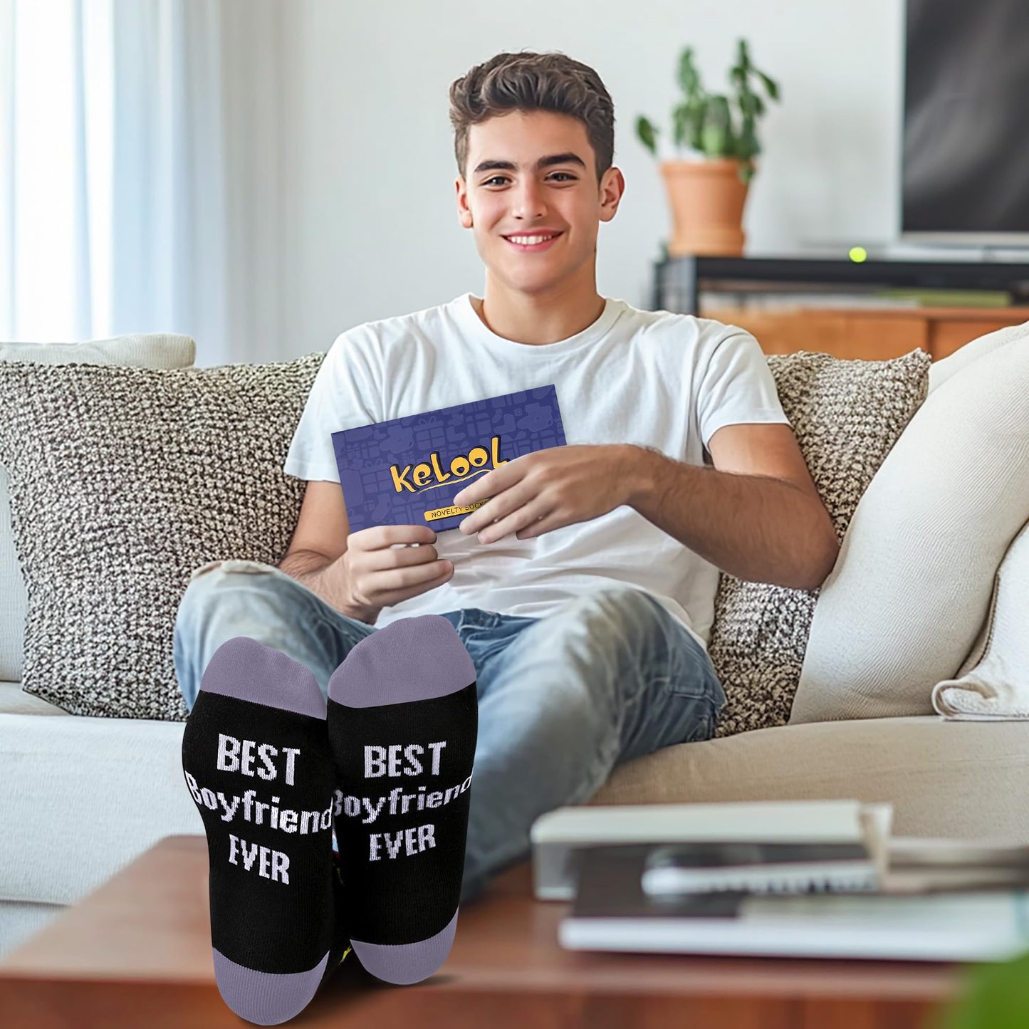 Kelool Fathers Day Socks Gifts for Men Dad Do Not Disturb I'm Gaming Funny Men Sock Gifts From Daughter Wife Son Kids Teen