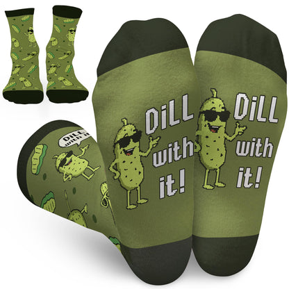 Book, Fishing, Hiking, Gamer, Camping, Pickle, Music, Foods, Ballerina, Bigfoot - Hobbies Socks for Women Men