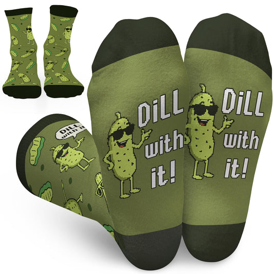 Book, Fishing, Hiking, Gamer, Camping, Pickle, Music, Foods, Ballerina, Bigfoot - Hobbies Socks for Women Men