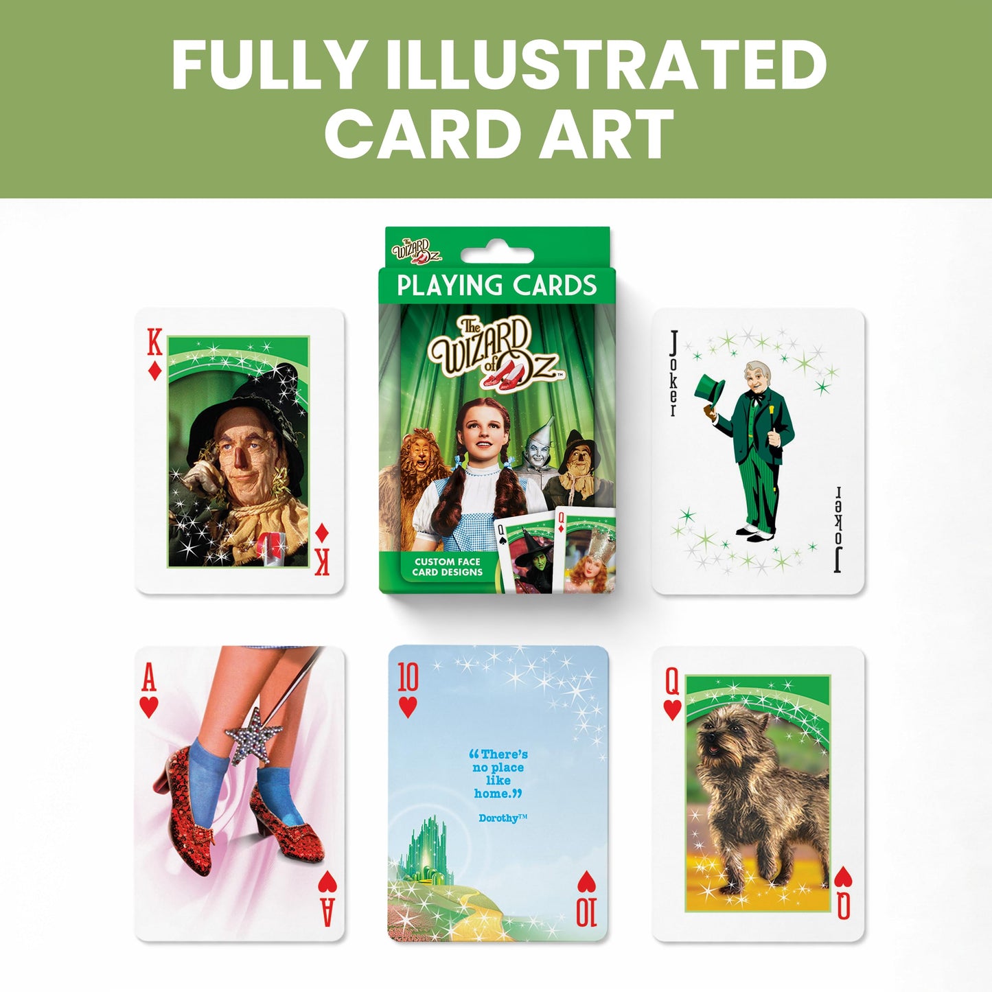 MasterPieces Officially Licensed Wizard of Playing Cards - 54 Card Deck for Adults