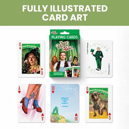MasterPieces Officially Licensed Wizard of Playing Cards - 54 Card Deck for Adults