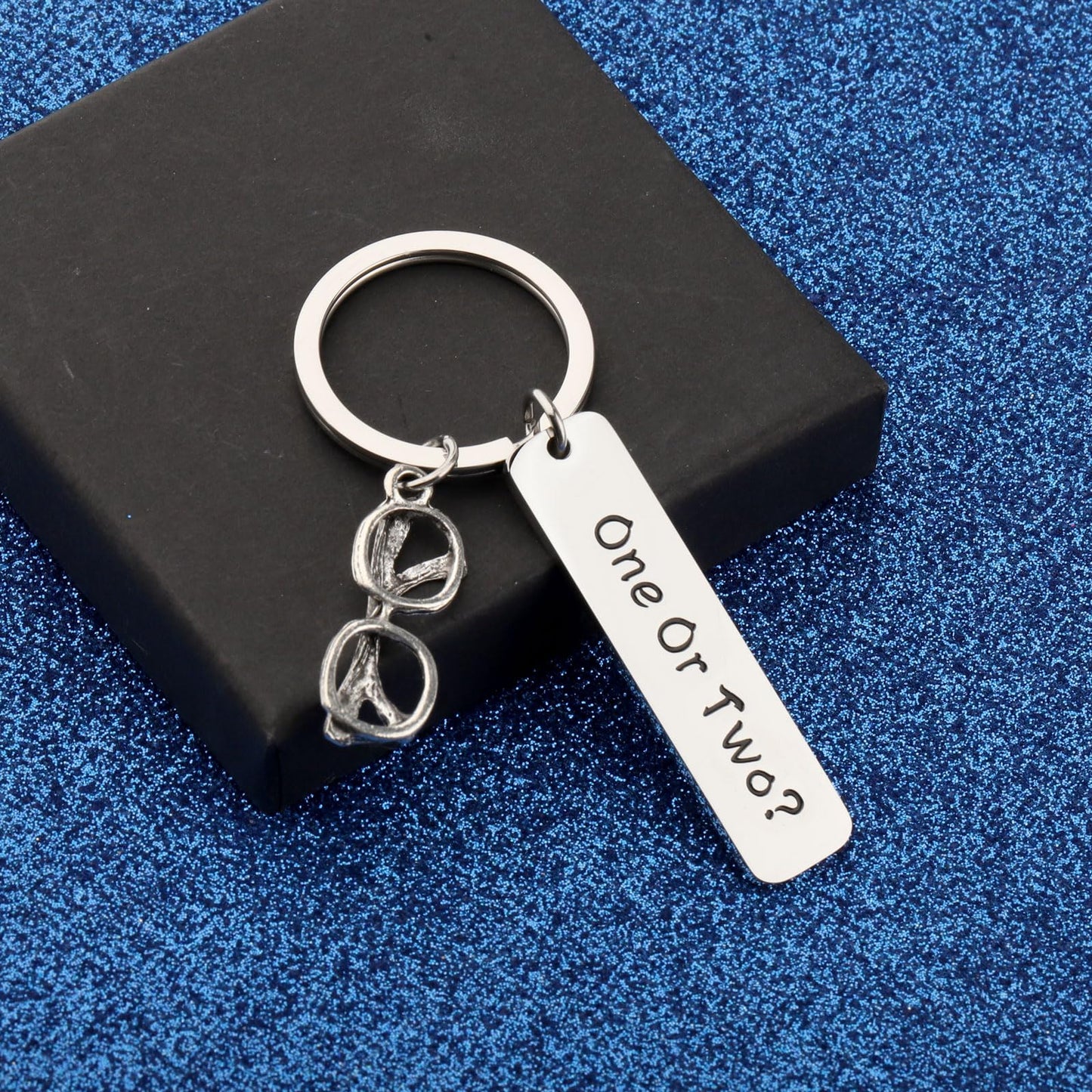 WUSUANED Funny Eye Glasses Keychain Optometry Doctor Jewelry Eye Doctor Vision Gift Ophthalmic Gifts