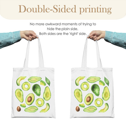 Fruit Tote Bag with Magnetic Buckle-Fruit Themed Seasonal Gifts for Birthday, Mother's Day, Christmas.