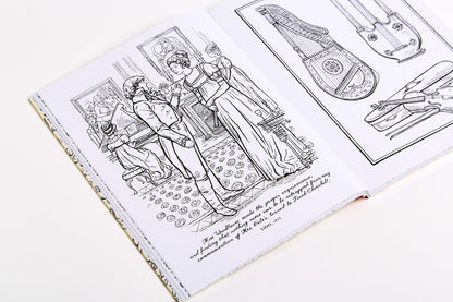 Color Me Jane: A Jane Austen Adult Coloring Book