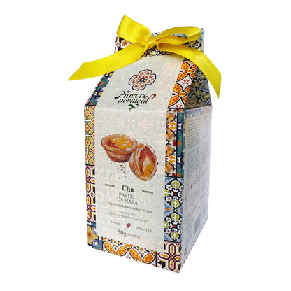 Piacere Portugal Chá - Portuguese Tea - 50g (20 tea bags) (Pastel de Nata (black tea and custard tart))