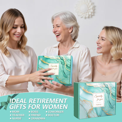 Retirement Gift for Woman 2026, Best Happy Retirement Gifts for Coworker Teacher Nurse Boss Friend Mom Grandma Retirees, Funny Retirement Gifts for Women, Cool Retired Gift Basket with 20oz Tumbler