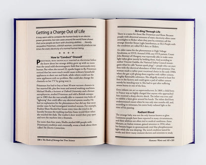 The Book of Strange but True Science: Big Book of Amazing Discoveries, Weird Experiments & Mind-Blowing Facts | Hardcover Gift for Trivia Buffs, Curious Minds, Adults, Dad & Knowledge Seekers