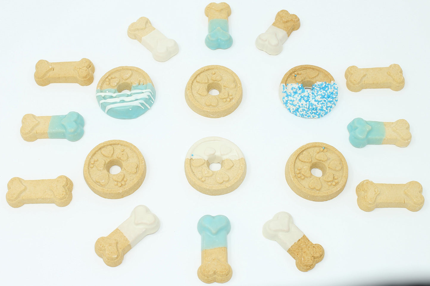 Claudia's Canine Bakery - Blue Buddies Signature Gift Box of Gourmet Dog Cookies
