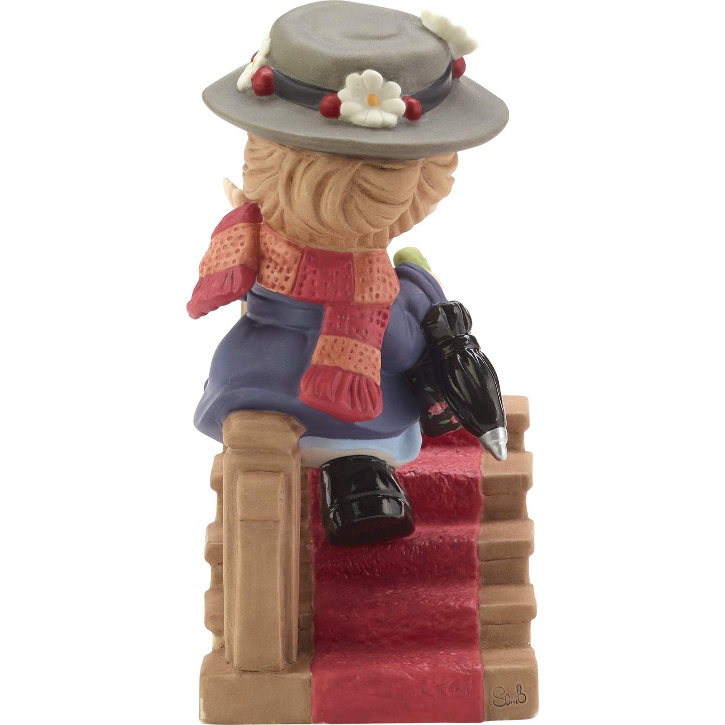 Precious Moments Disney Showcase You Have Such A Cheery Disposition Mary Poppins Bisque Porcelain Figurine 182093