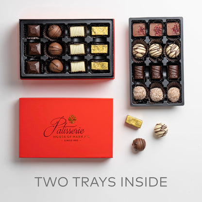 MARKY'S Belgian Chocolates Gift Box – 24 pcs (Pack of 1) – Assorted Chocolate Holiday Box Gourmet Gift