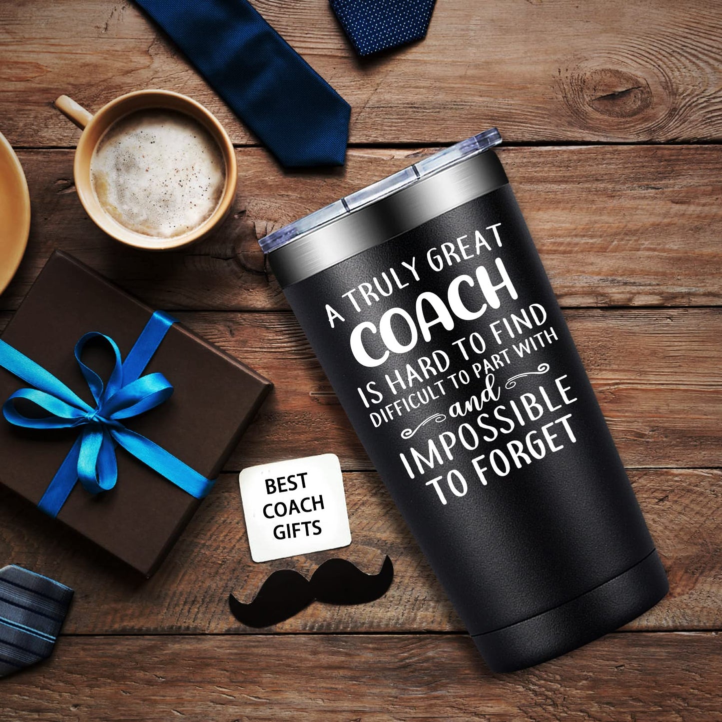 Coach Gifts for Men - Football, Soccer Coach Gifts - Cheer Coaches Gift - Basketball, Swim Coaches Appreciation Gift - Tumbler 20oz