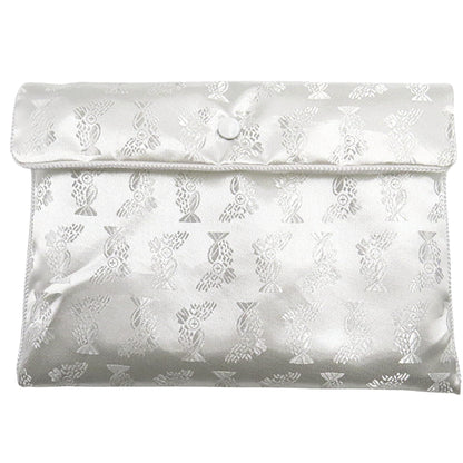 Needzo Light of Christ First Communion Satin Purse Set, Includes Mass Prayer Book, Rosary & Pouch, Scapular, Lapel Pin, Gifts & Keepsakes for Young Women, Communicant Starter Pack (6 Piece)