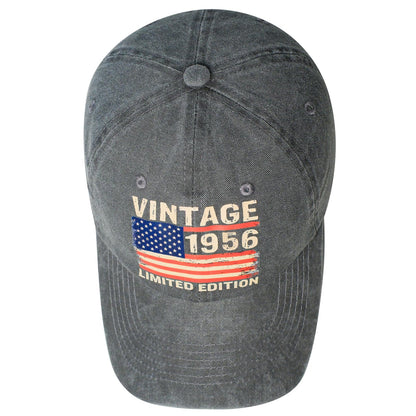 70th Birthday Gifts for Men 1956 Unique 70 Year Old Birthday Gift Ideas Husband Dad - Adjustable 70th Bday Baseball Cap